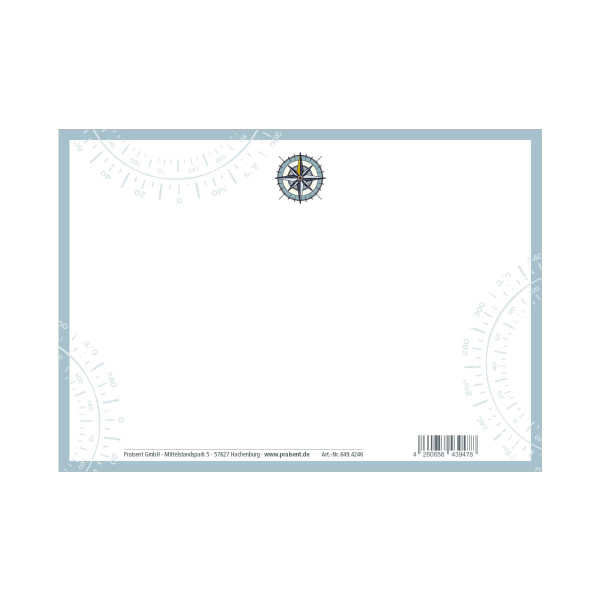 Postkarte Kompass