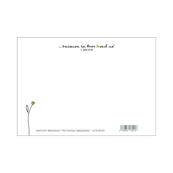 Postkarte - Love like Jesus