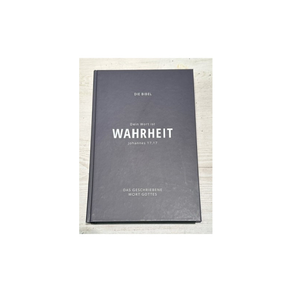 Elberfelder Standardbibel - Hardcover, SCHWARZ, Farbschnitt (WAHRHEIT) - B-Ware