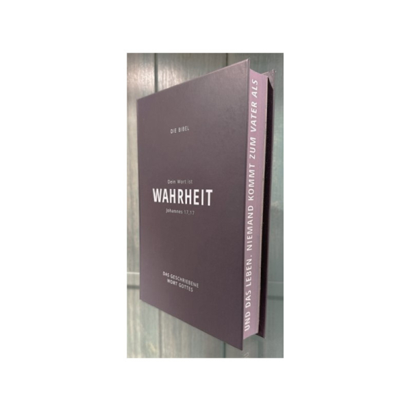 Elberfelder Standardbibel - Hardcover, SCHWARZ, Farbschnitt (WAHRHEIT) - B-Ware