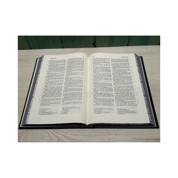 Elberfelder Standardbibel - Hardcover, SCHWARZ, Farbschnitt (WAHRHEIT) - B-Ware