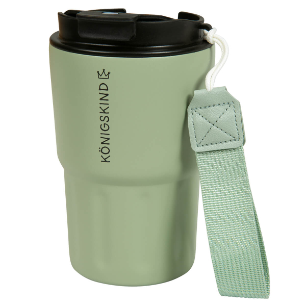 Edelstahl-Thermobecher Königskind - salbei Edelstahl-Thermobecher Königskind - salbei